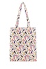 Printed cotton shopping bag