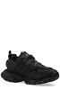 30mm Track faux leather & mesh sneakers