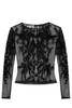 AllSaints Top Greta with shimmering sequins