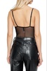 Anine Bing Logo Bodysuit