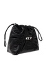 Scrunch-d Drawstring Bucket Bag