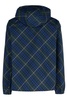 Checked windbreaker jacket