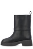 Logo Lettering Pull-on Ankle Boots