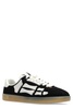 Pacific Bones appliquéd suede sneakers