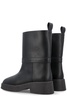 Logo Lettering Pull-on Ankle Boots