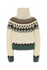 Embroidered wool oversize Sweet Winter sweater