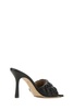 Padded leather sandals