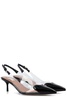 Coeur 55 patent leather slingback pumps 