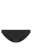 Black stretch nylon bikini bottom