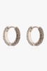 AllSaints Set of brass earrings