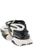 Unicorn low-top trainers in neoprene and calfskin