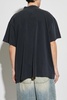 Getaria T-shirt Oversized in Black Faded