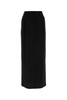 Black Triacetate Blend Lemma Skirt Max Mara Studio