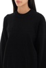 Crew-neck Sweater With Embossed Logo