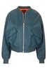 "ella" Teal Bomber Jacket
