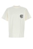 White Cotton S/s Fragment Pocket T-shirt