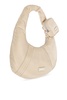 Knezogo Logo Patch Zipped Shoulder Bag
