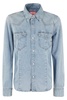Long-sleeved Denim Shirt