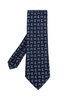 Blue Paisley Jacquard Silk Tie Etro