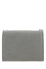 Stella Mccartney Women Grey Shaggy Deer Mini Falabella Wallet