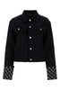 Long Sleeved Embellished Denim Jacket