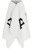 Logo cotton midi skirt