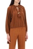 'top quirite in linen knit
