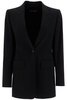 wool crepe blazer with t