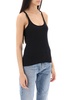 scoop neck rib tank top
