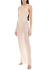 transparent dress with integrated bodysuit