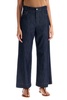 cropped chambray pants in