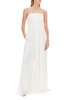 silk bustier jumpsuit