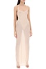 transparent dress with integrated bodysuit