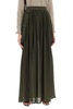 maxi silk chiffon jedy skirt in