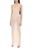 transparent dress with integrated bodysuit