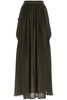 maxi silk chiffon jedy skirt in