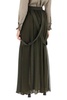maxi silk chiffon jedy skirt in