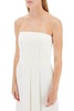 silk bustier jumpsuit