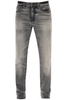 jeans re.maine grigio scuro cotone vita media vestibilità dritta