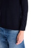 cotton cable knit sweater in 10 words