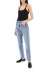 scoop neck rib tank top