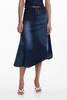 Women's Patchwork denim skirt