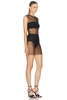 Mesh Mini Dress