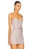 Strapless Crystal Pinstripe Corset Top