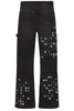 MA Quad Embroidered Carpenter Jean