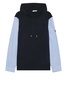 Adonis Knit Woven Combo Hoodie