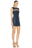 Crystal Cut Out Mini Dress