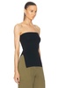 Technical Knit Bandeau Top
