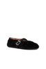 Velvet Ballerina Flat