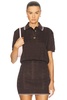 Knit Polo Top